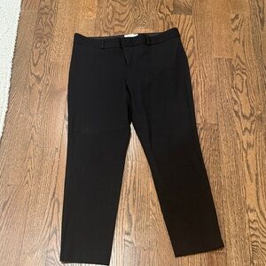 Banana Republic Factory Black Straight-Leg Women's Pants